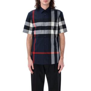 버버리 셔츠 8079592 A1960 NAVY IP CHECK