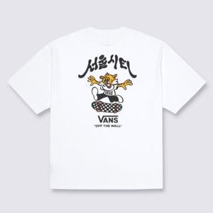 [반스]서울 타이거 티셔츠 VN000RFEWHT1
