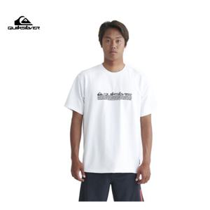 [퀵실버] 남성 레귤러핏 반팔 래쉬 티셔츠 QE21RE133_WHT