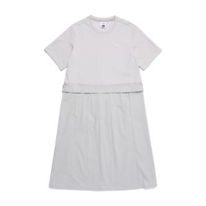 내셔널지오그래픽 N252WOP981 여성 하이브리드 반팔 원피스 SILVER GREY