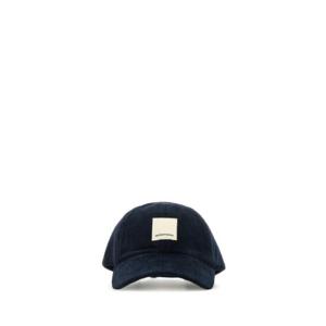 엠포리오 아르마니 남성 네이비 Corduroy 코듀로이 볼캡 6273164F853 00035