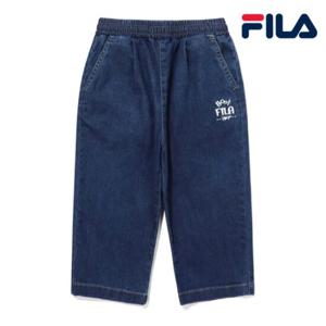 [휠라]휠라 키즈 TD 데님 배기팬츠 FK2PTG1401X DEM 팬츠