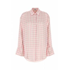 [LOEWE] 여성 셔츠 S359Y05XDG WHITEPINK 체크 /2