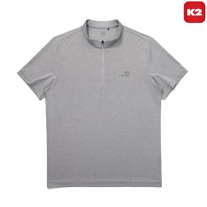 [케이투 (행사)]여름 남성 반팔 집업 티셔츠/등산/산행/차이나카라/냉감/GMM24295YD