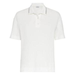BRUNELLO CUCINELLI 모닐리 카라 디테일 폴로 셔츠 1978904