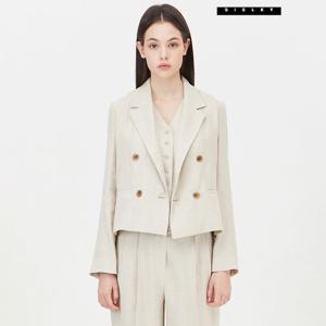 [시슬리] 모니카 더블 크랍 자켓 SAJK41431