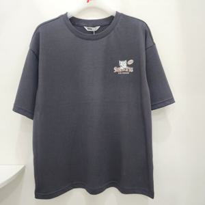 [소이]5부 빈티지 일러스트 티 25M5453-A