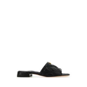 발렌티노 가라바니 뮬 슬리퍼 6W2S0LK0KHU 0NO BLACK
