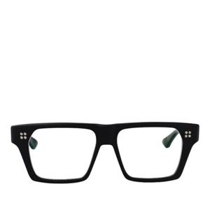 디타 아이웨어 블랙 아세테이트 스퀘어 안경테 DTX720A03 BLK