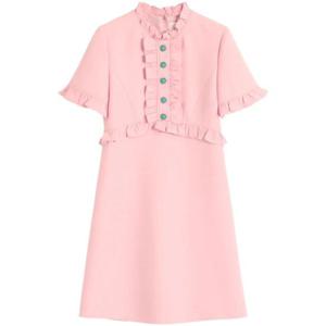 발렌티노 가라바니 미디 원피스 6B3VAF501CF R01 PINK