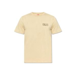 켄조 로고 자수 크루넥 티셔츠 FF55TS5254SO 11 TP935305360