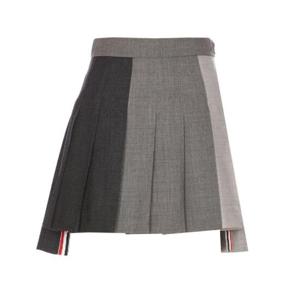 Thom Browne RWB 스트라이프 플리츠 미니 스커트 FGC789F00473 025 TP940790750