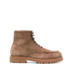 25 SS Brunello Cucinelli 스웨이드 레이스업 앵클 부츠 MZUPEAY787C8831 TP438102702