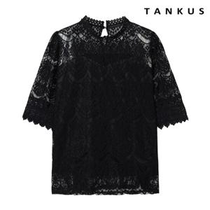 [탱커스]시스루 레이스 블라우스 (TX2BL028L0)