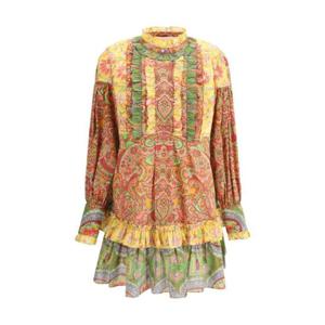 Valentino Garavani Voyage Imaginaire 러플 미니 드레스 6B3VAFD5975 M12 TP939159513