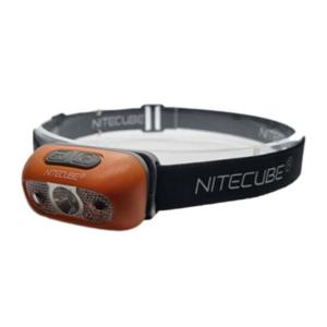 LED헤드랜턴 NITECUBE 모션센서 충전식 LED 헤드랜턴 등산 안전모