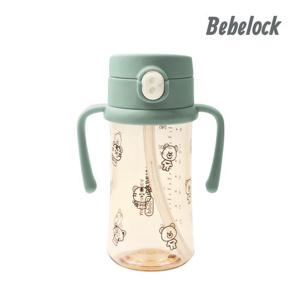 [베베락]아이와 PPSU 원터치 빨대컵 270ml 딥그린