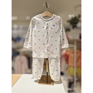 블루독베이비 10 25FW가을신상 (BL)하트뱀부내의 (45A7005402)