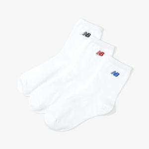 뉴발란스양말 KQJ NBGEEAP107-99 논파일 스몰자수 중목 3Pack