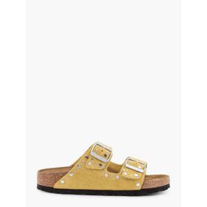 BIRKENSTOCK Arizona Rivet Border leather sandals with applied metal rivets 1029362
