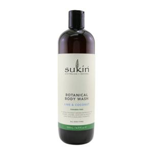 수킨 보태니컬 바디 워시 - 라임코코넛 500ml