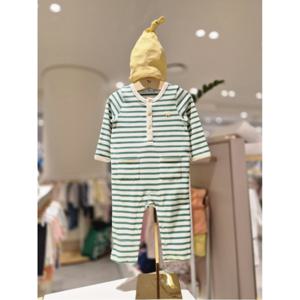 블루독베이비 10 25FW가을신상 (GN)골지 STRIPE 우주복A (45A7067504)