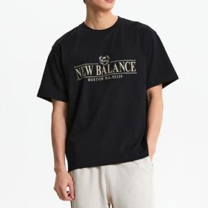 M 뉴발란스반팔티 RQK NBNEF21473-19 UNI 헤리티지 그래픽 반팔티 (SEMI OVER FIT)