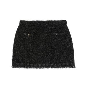 구찌 미디 스커트 811556 XKEDT1000 Black
