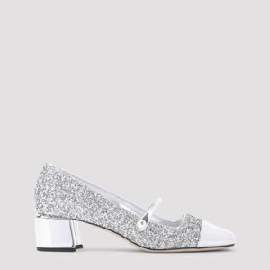 지미추 힐 펌프스 ELISA45 JBZ SILVER SILVER