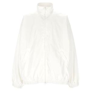 Balenciaga 로고 프린트 집업 재킷 794468TPQ38 9000 TP934749237