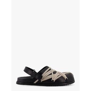 RICK OWENS Megalaced leather Mule RU02E1813