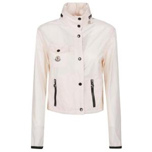 Moncler Lico 로고 패치 레인 재킷 1A000965968E 529 TP934710292