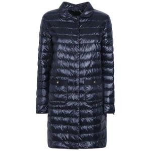 여성 에르노 롱슬리브 퀼팅 다운 코트 9200BLU