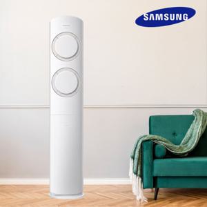 삼성 AI 비스포크 Q9000 인버터 스탠드 에어컨 17평 가정용 AF60F17D11WS 실외기 리모컨포함