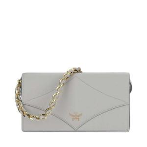 MCM 로고 디테일 폴드오버 탑 크로스바디 백 MYLEAAK01 CANDYRED TP944442858