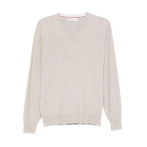 25 SS Brunello Cucinelli V넥 캐시미어 스웨터 M2200162CTO75 TP439417059