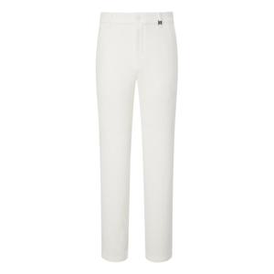 헤지스 골프 남성 24FW 스테디셀러로고 포인트 밴드 팬츠 (WHITE) WPPA4C602OW