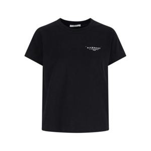 지방시 반팔 티셔츠 BW70FJP75N001 Black