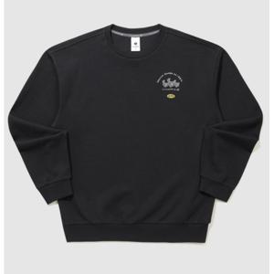 르꼬끄 스몰 루스터 맨투맨 B1 QQ323XFS71 BLK IVY WMG