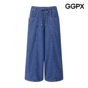 [GGPX] 7부 밴딩 데님 팬츠 (GP7PT001F)