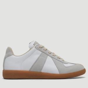 25 SS 메종 마르지엘라 시그니처 독일군 스니커즈 화이트 S58WS0109 P1895 T1016