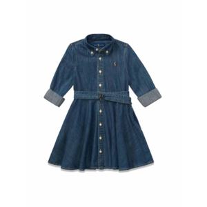 키즈 폴로 랄프로렌 원피스 313698860K 001INDIGO BLUE