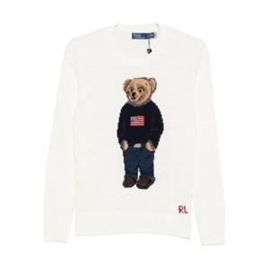 폴로 랄프로렌 스웨터 211978359 001 White