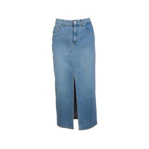 키아라 페라그니 미디 스커트 76CBE842 CDWR3904 Blue