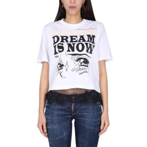 디스퀘어드2 반팔 티셔츠 S75GD0364 S23009100 WHITE