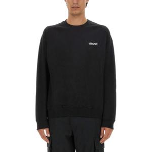 베르사체 후드 티셔츠 1012929 1A093392B510 BLACK