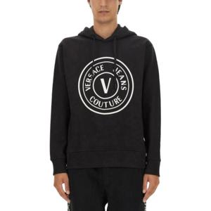 베르사체 후드 티셔츠 75GAIT08 CF06T899 BLACK