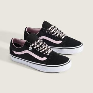 [VANS] 올드스쿨(스타)블랙/핑크 VN000D6WY28