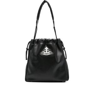 비비안웨스트우드 medium Hilary orb embellished bucket bag 4302002RUS000D