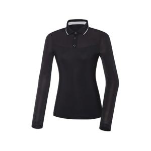 와이드앵글골프긴팔티 KQJ WWM23211Z1 CO W.ICE 폴로 티셔츠 L (Black)